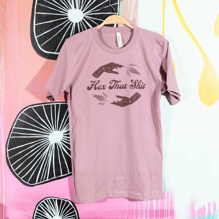 Hex That Crew Neck Short Sleeve T-Shirt for wholesale by Feather & Fox Print Co.