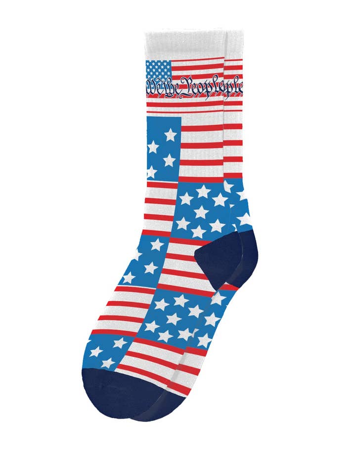 Smithco Distributing - Venta al por mayor Calcetines - Unisex - Calcetines Sillies Socks USA - America Novelty, calcetines patrióticos4