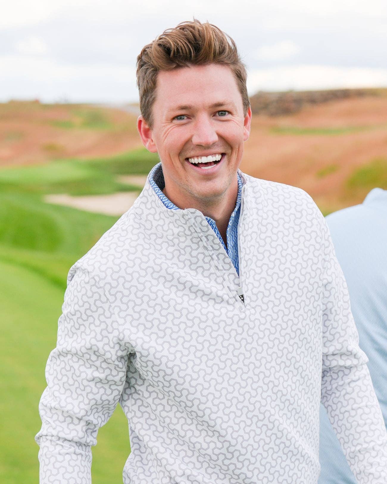 USA Palm - Wholesale Sweatshirt - Unisex - Cloud 1/4 Zip122