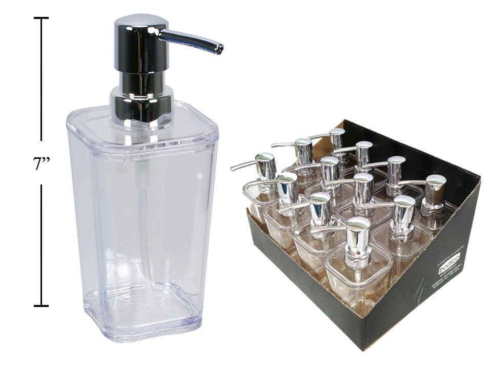 Bodico - Vente Distributeurs de savon - Distributeur de savon/lotion Bodico Clear PS/P, plastique, 12/écran0