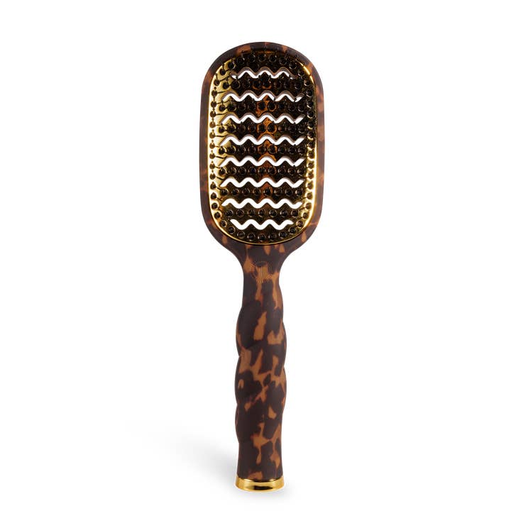 Vented Hair Brush | Tortoise for wholesale by TELETIES