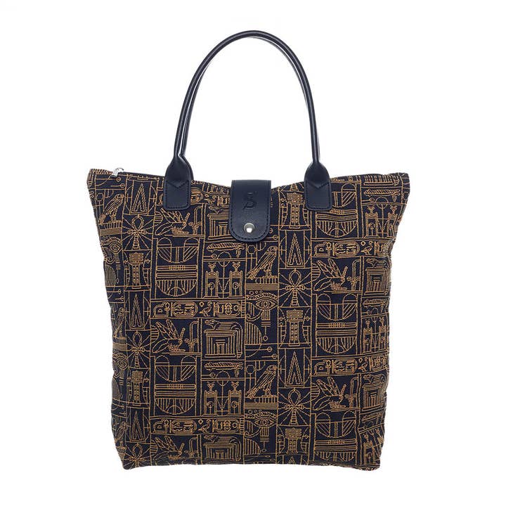 FOLD-BM-EGYPT | SAC PLIABLE ÉGYPTIEN DU BRITISH MUSEUM pour la vente par SignareArt