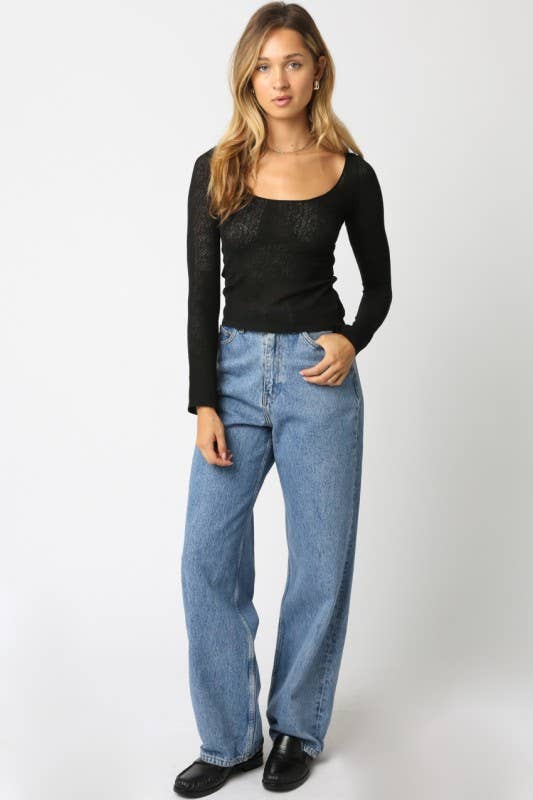 Olivaceous - Wholesale Knit Top - Women's - Lucia Knit Top3