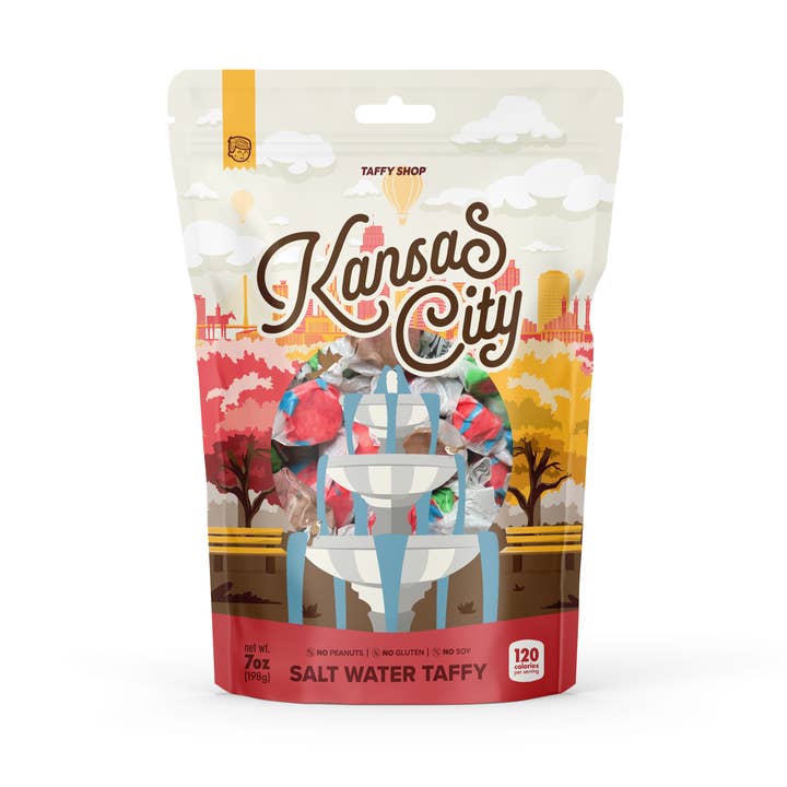 Kansas City Taffy Bag for wholesale by Taffy Shop