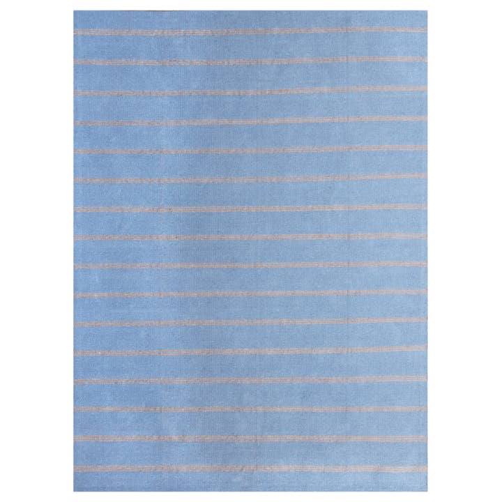 Striped Handwoven Jute Area Rug for wholesale by LR Home