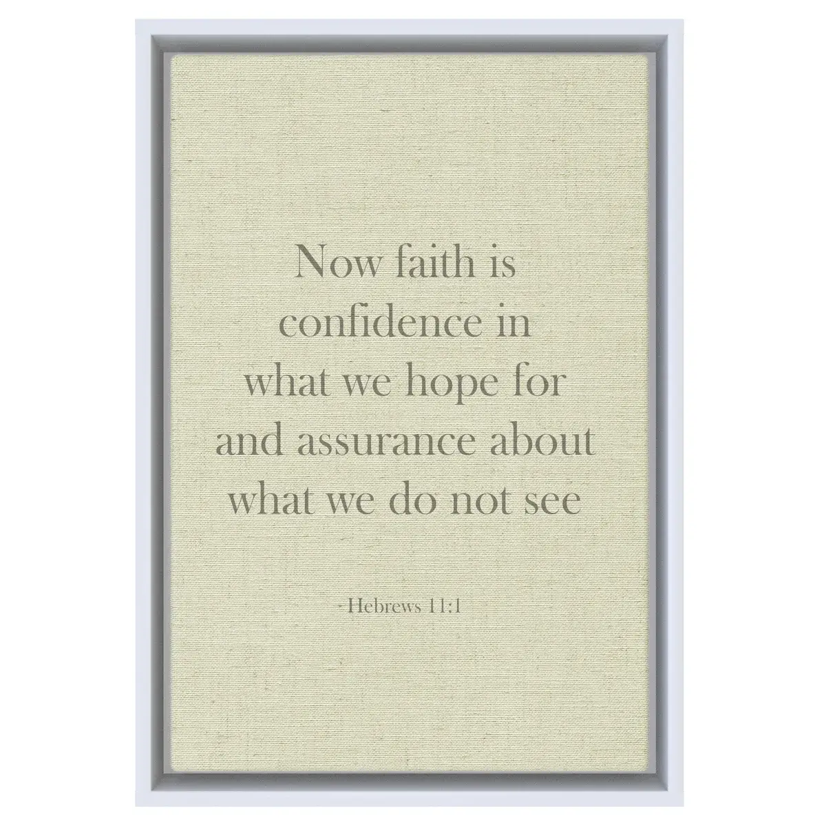 SPLASHWORKS - Wholesale Art Print - Bible verse - Now faith is confidence in what we hope for...7