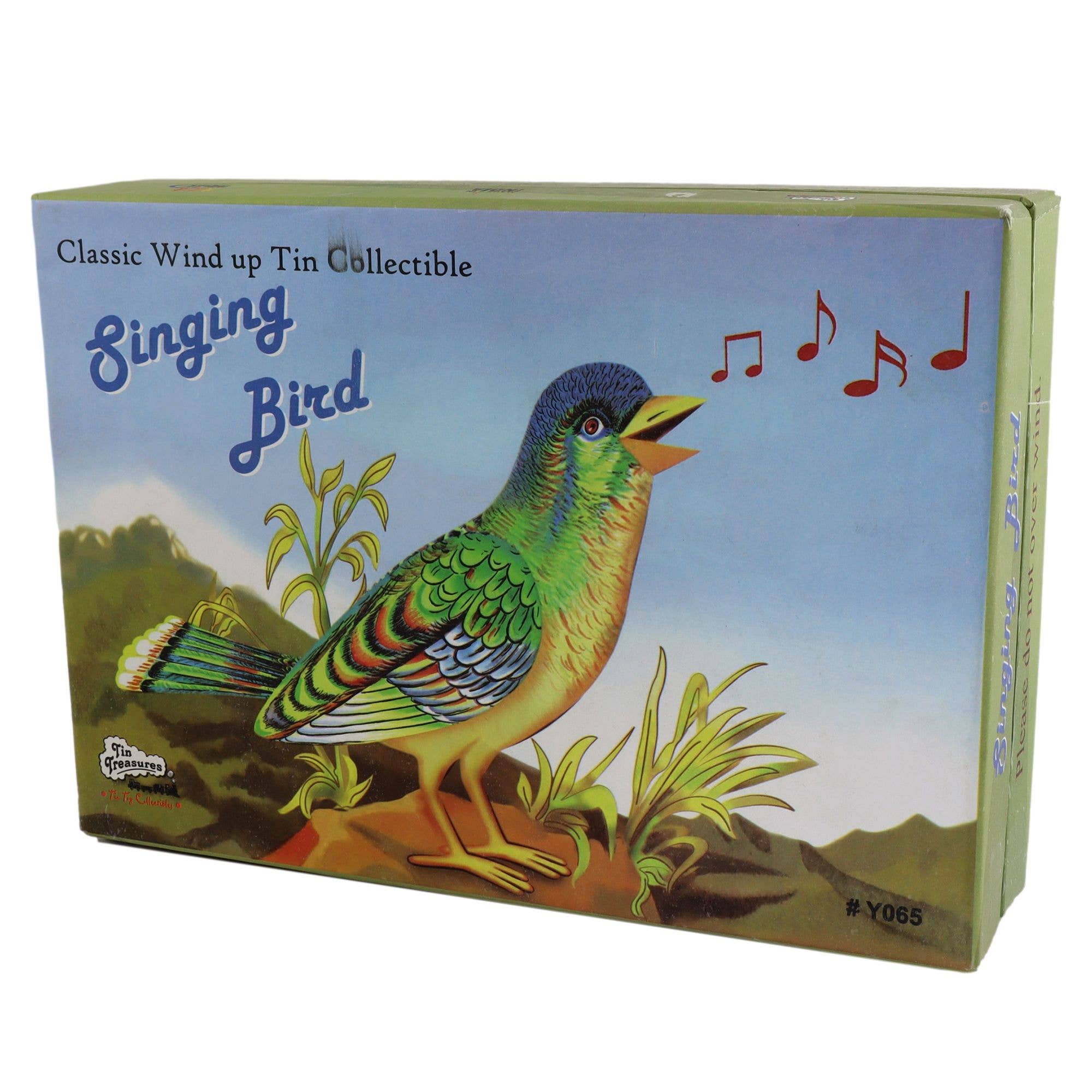 Tribal Trade GmbH - Wholesale Decorative Figurine - Tin toy singing bird songbird3