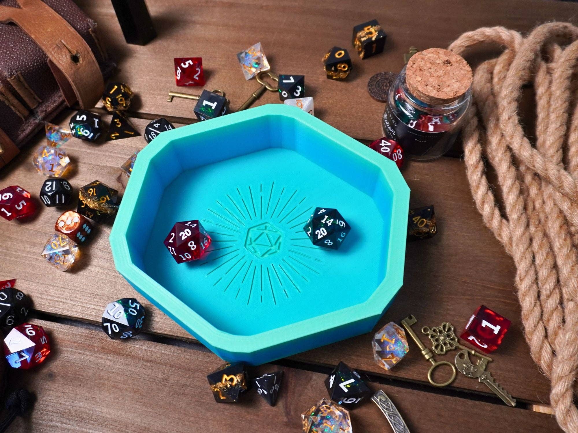 Minva Tabletop Design Co - Vendita all'ingrosso Dadi - Vassoio per dadi esagonale D206