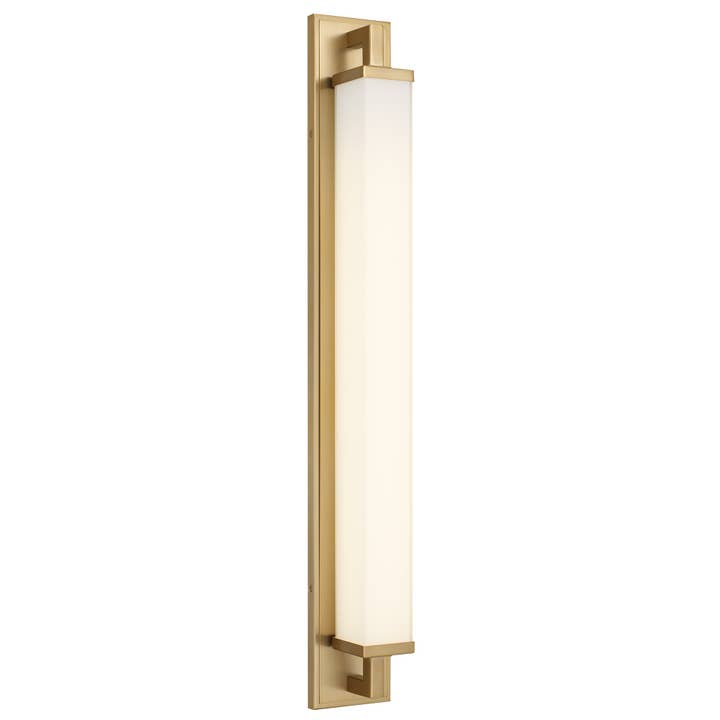 Brio Lighting - Wholesale Chandelier/Hanging Light - Zenith 34" Antique Brass LED Bathroom Vanity Light2