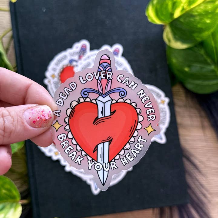 Serpente & As Asas da Noite Não Podem Partir o Teu Coração Autocolante por atacado de EhrynSka