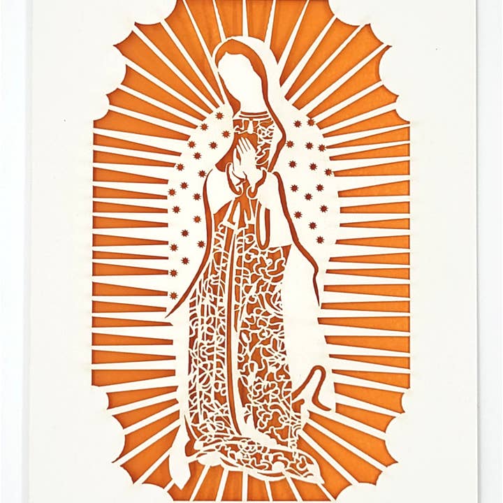 two hermanas - Wholesale Everyday Greeting Card - Virgen de Guadalupe1