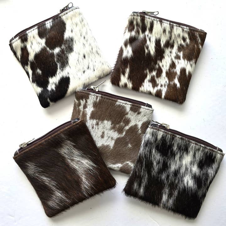 Ranchers Closet - Wholesale Wallet - Unisex - Genuine Hair-On Cowhide Keychain Wallet – Card & Coin Purse2