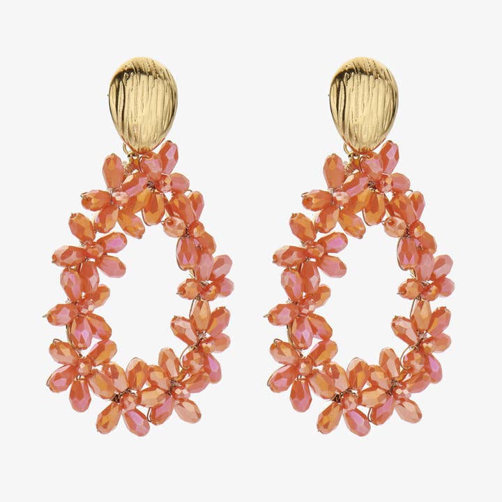 Lieva Ohrringe in Orange für den Großhandel von Liet&Joliet