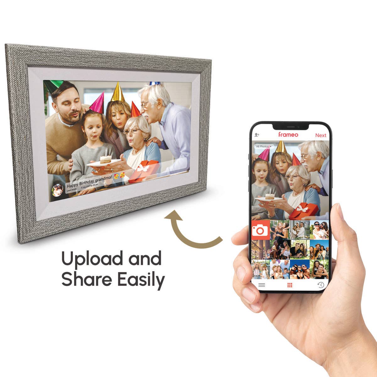 PhunkeeTree - Wholesale Picture Frame - Digital Picture & Video Frame Instantly Send with Phone App5