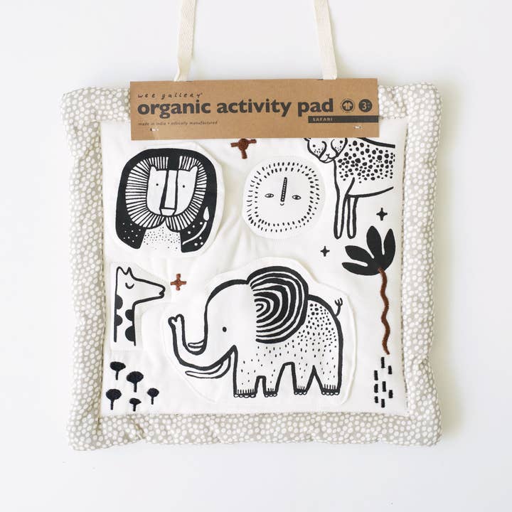 Wee Gallery - Wholesale Activity Pad - Kids & Baby - Organic Activity Pad - Safari