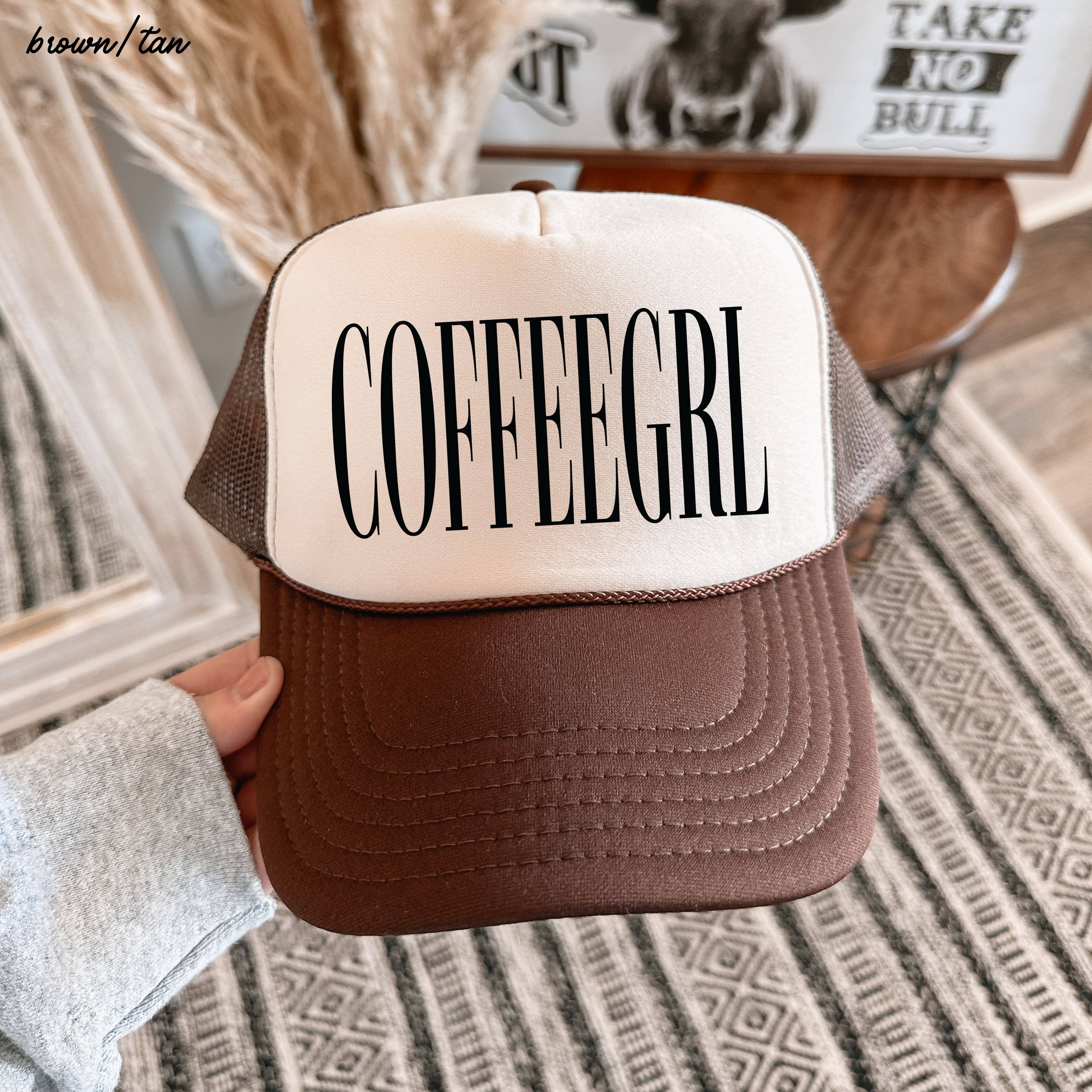Chloe Vs Tank - Wholesale Trucker Hat - Women's - CoffeeGrl Trucker Hat *10 Colors10