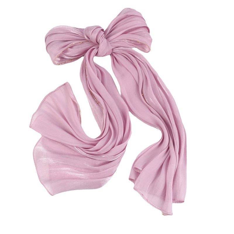 MoodGold - Wholesale Scarf - Women's - Solid Color Single Side Metal Chain Headscarf1