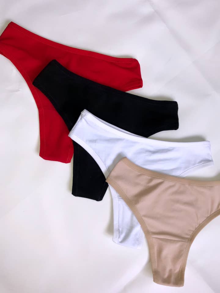 Set di slip assortiti in cotone per la vendita all'ingrosso da parte di DaLingerie