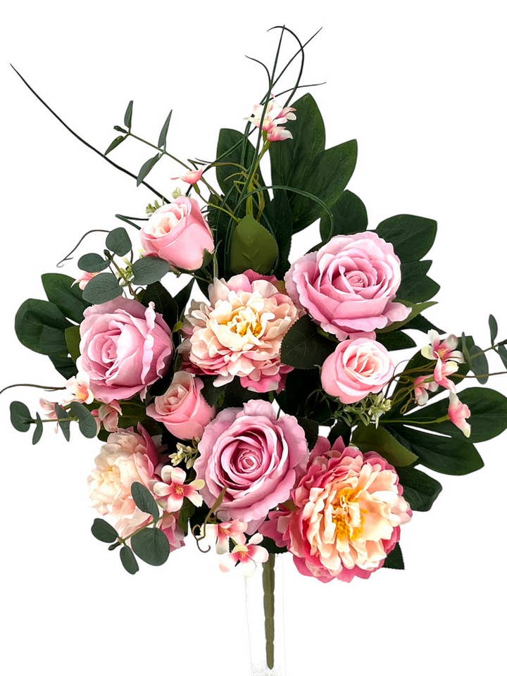 R.U/C. ROSEN/PFINGSTROSEN X12 ROSA 60cm für den Großhandel von Aguilar Málaga