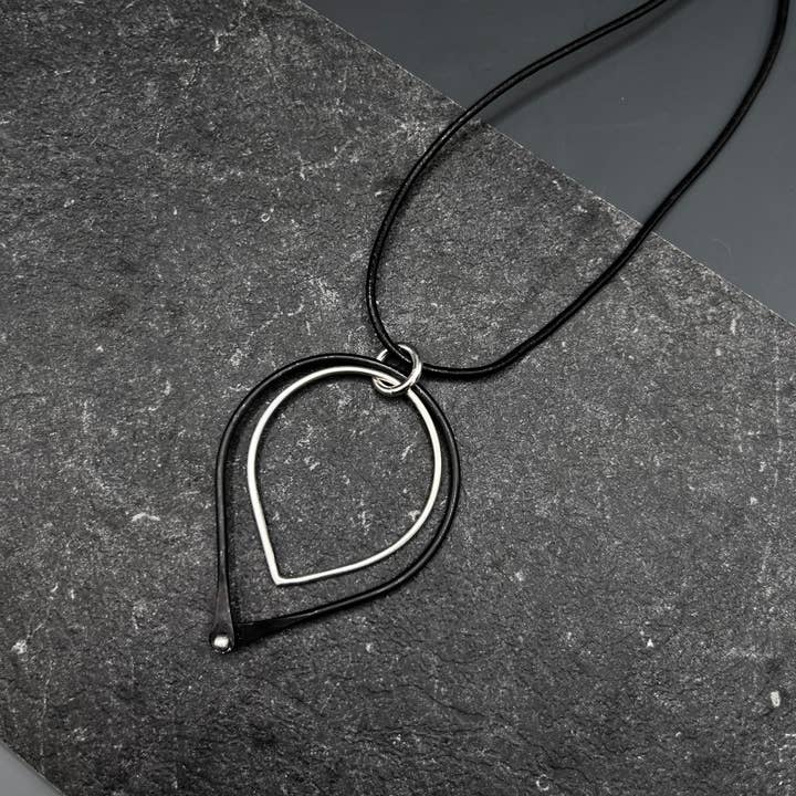 Double Oval Pendant for wholesale by Laura Robson Design