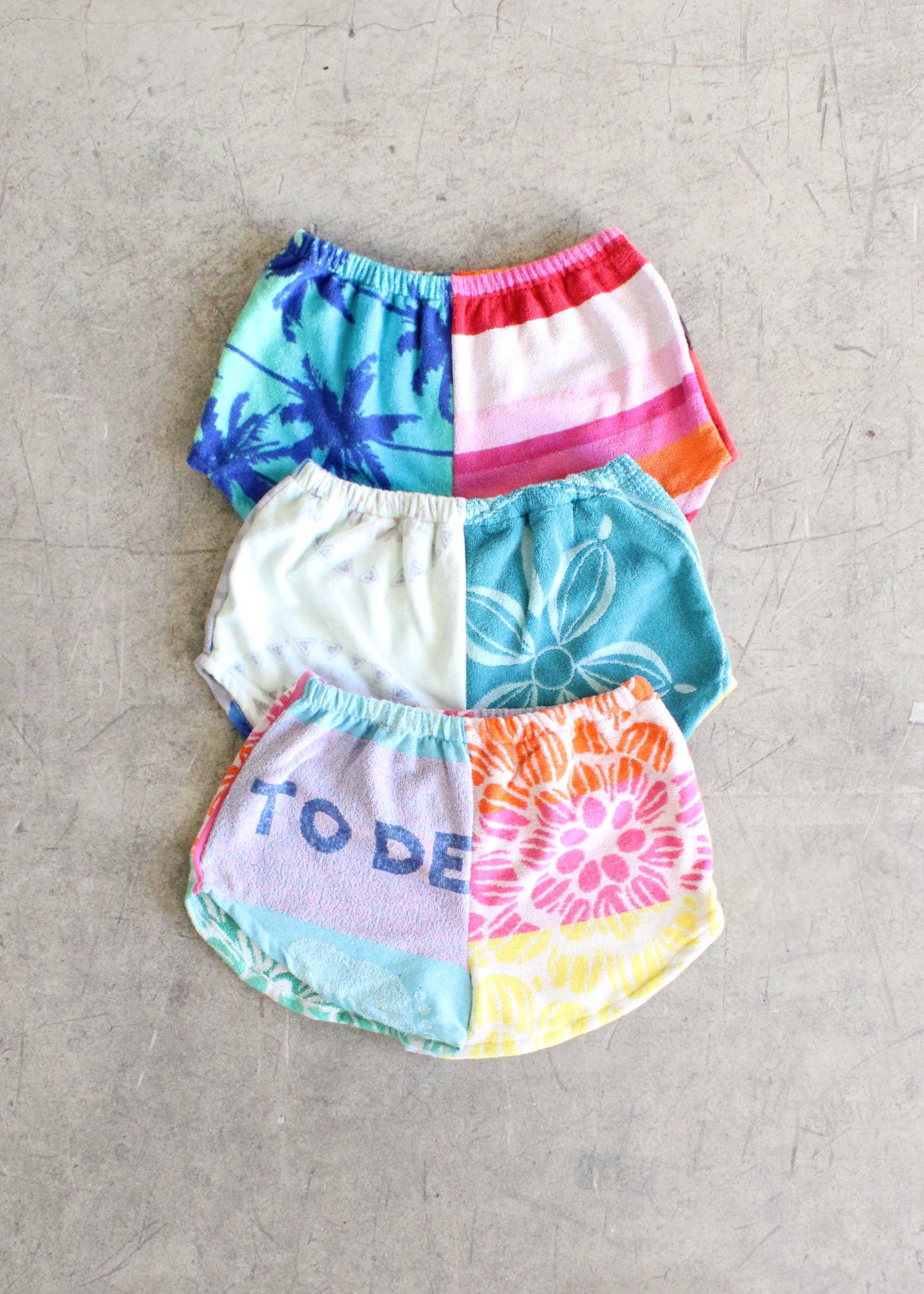 American Recycled Clothing - Wholesale Shorts - Women's - Dolphin Terry Short Bundle1