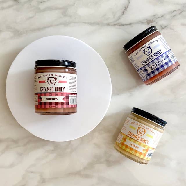 Big Bear Honey - Wholesale Honey - Chocolate Creamed Honey - 8oz
1