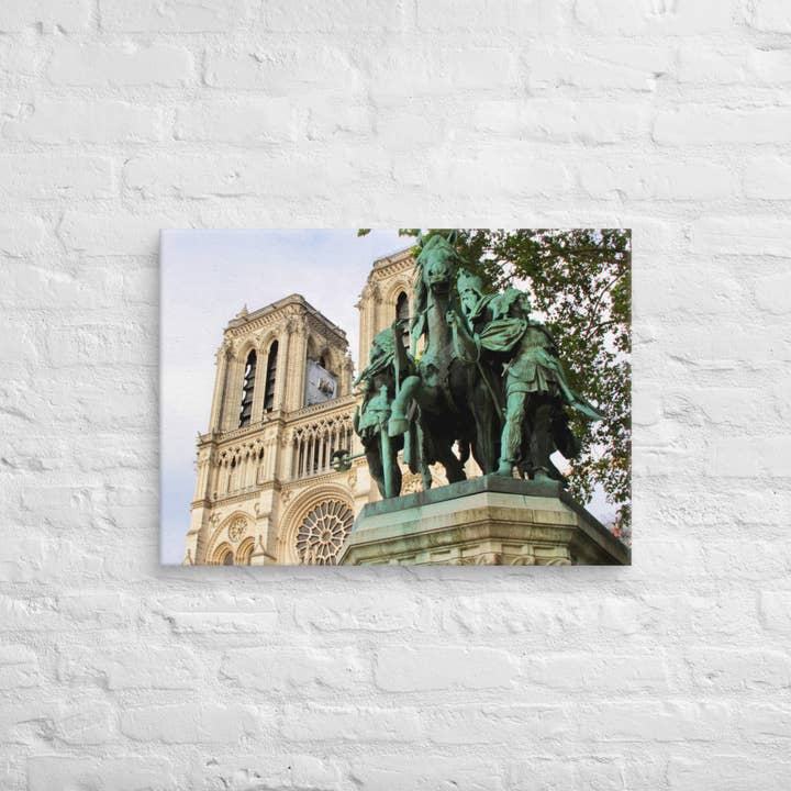 Monmouth Paragon - Wholesale Art Print - Shaded Statue Canvas Prints25
