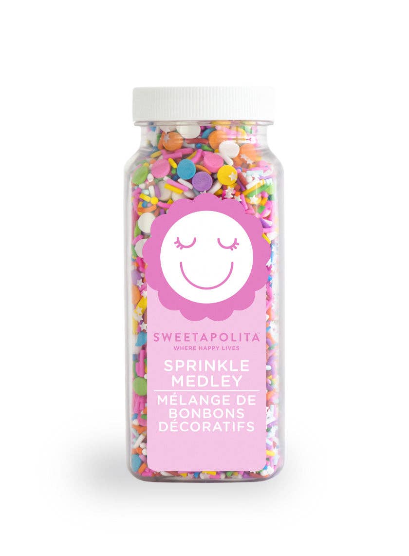 Sweetapolita - Wholesale Sprinkles - BIRTHDAY PARTY SPRINKLE MEDLEY 90g/3.2oz (4oz Volume) Bottle2