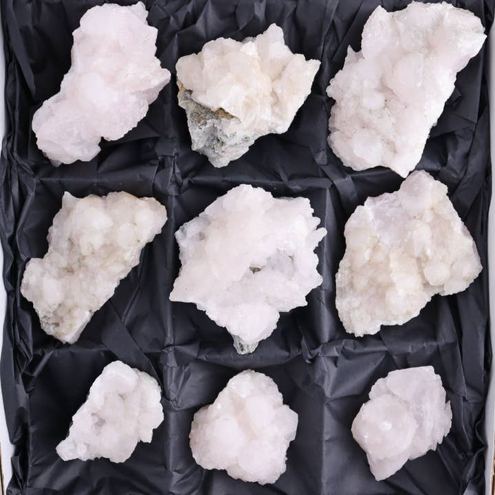 Mi Esperanza Minerals - Wholesale Spiritual Stone/Crystal - Mangano Calcite Set of 123