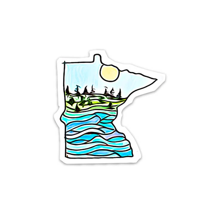 Minnesota - Sticker for wholesale by Kevin & Kaia