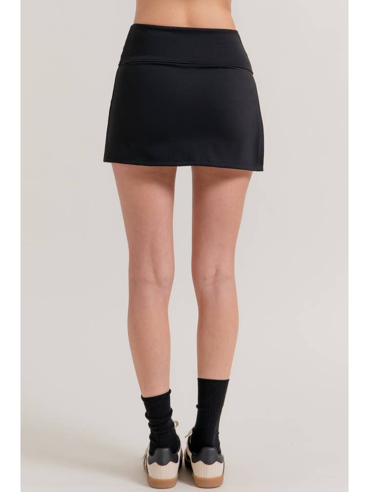 Active Basic | Active USA - Wholesale Athletic Shorts - Women's - Side Slit Style Activewear Skort3