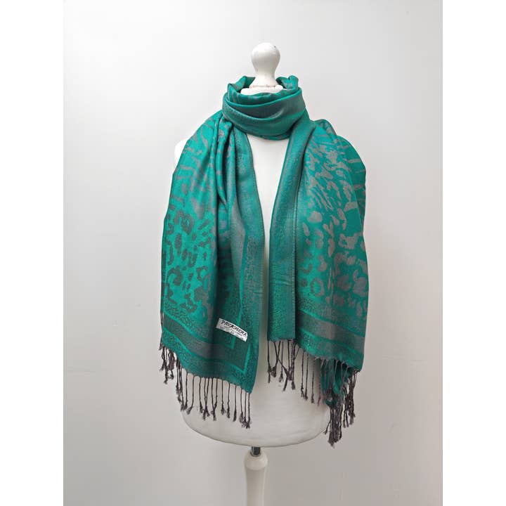 Superbia – wholesale Scarf – Women's – Super Soft Pashmina Scarf Shawl Wrap-2503 Animal Print22