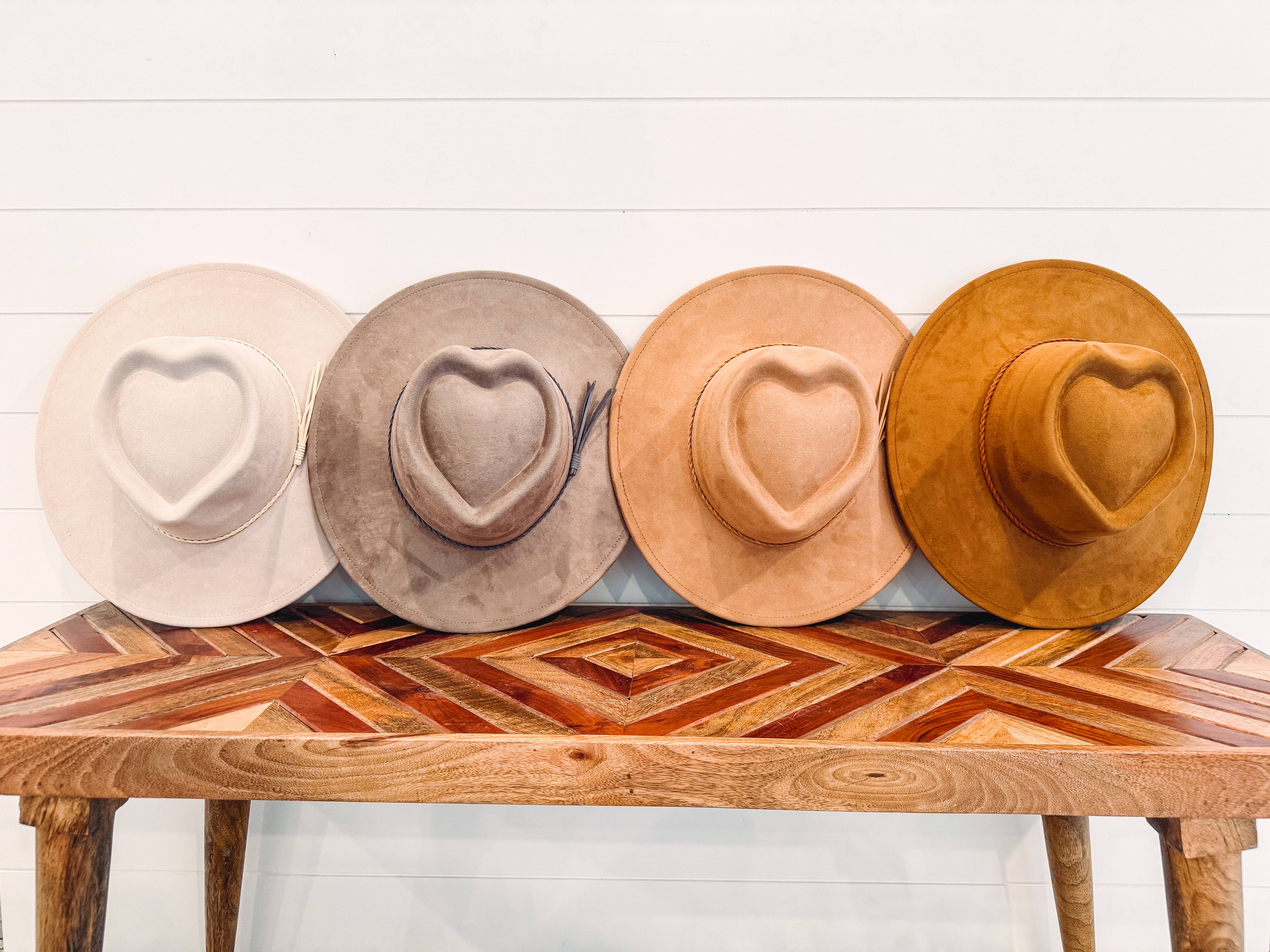 Willie & Dolly Designs - Wholesale Hat Accessory - Women's - Heart Shaped Hat Blank3