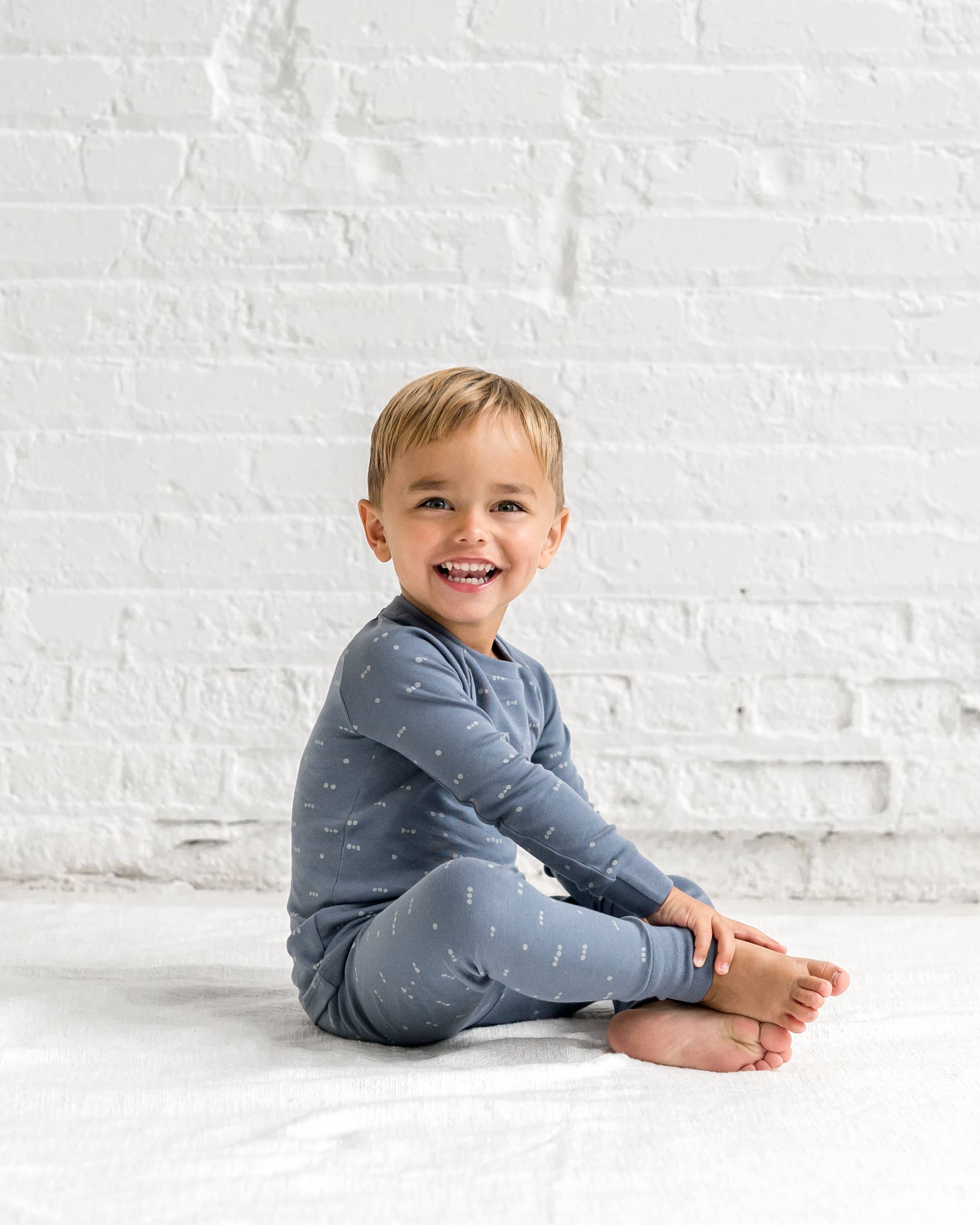 Colored Organics - Wholesale Sleepwear Set - Kids - 2 Piece Long Sleeve Jammie Set - Aspen Collection11