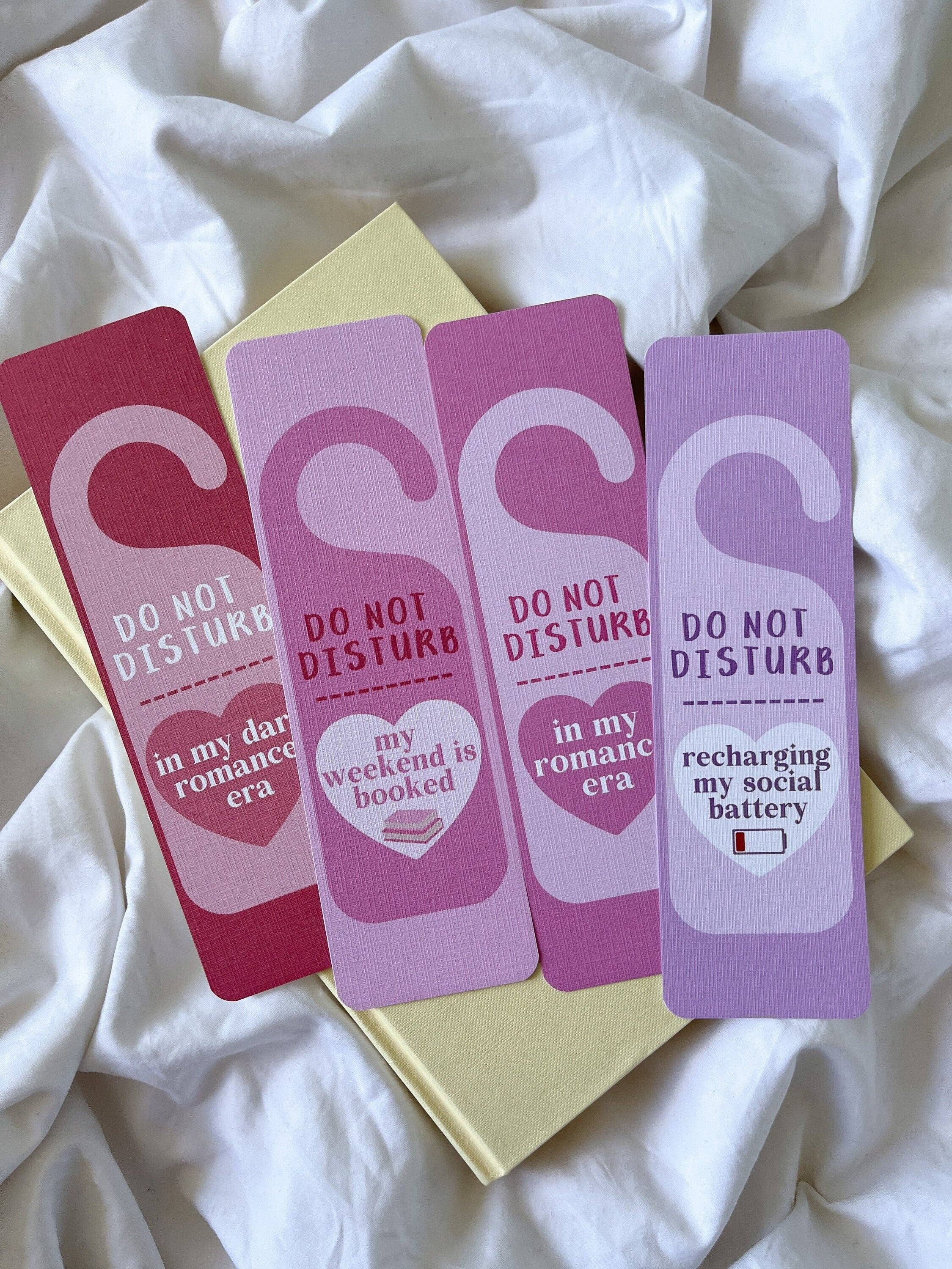 Fleurs on Sunday - Wholesale Bookmark - Do Not Disturb Bookmark Series | Cute Romantic Bookmarks10