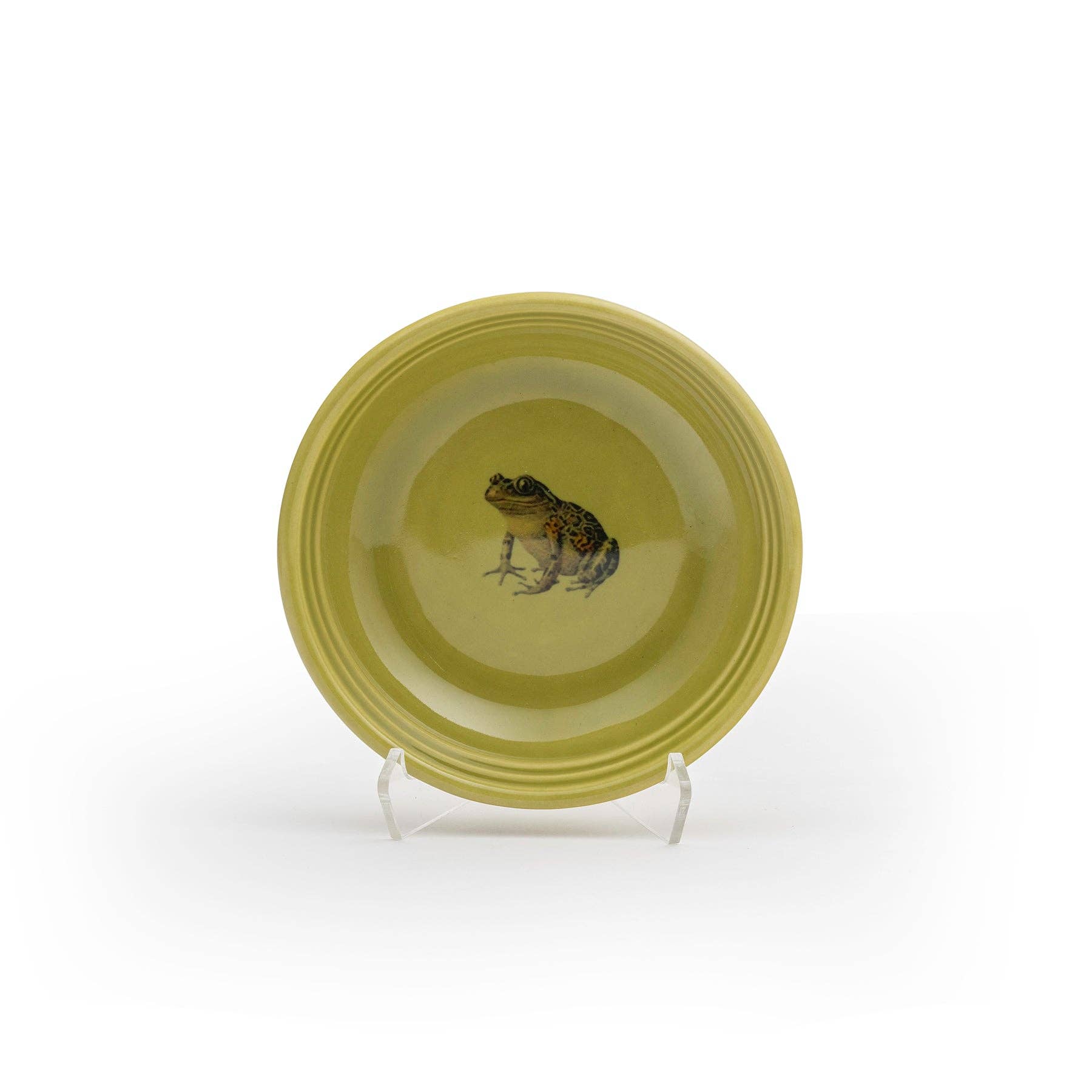 Bauer Pottery - Wholesale Decorative Plate/Dish/Bowl - Berry Bowl - Frogtown Frog3