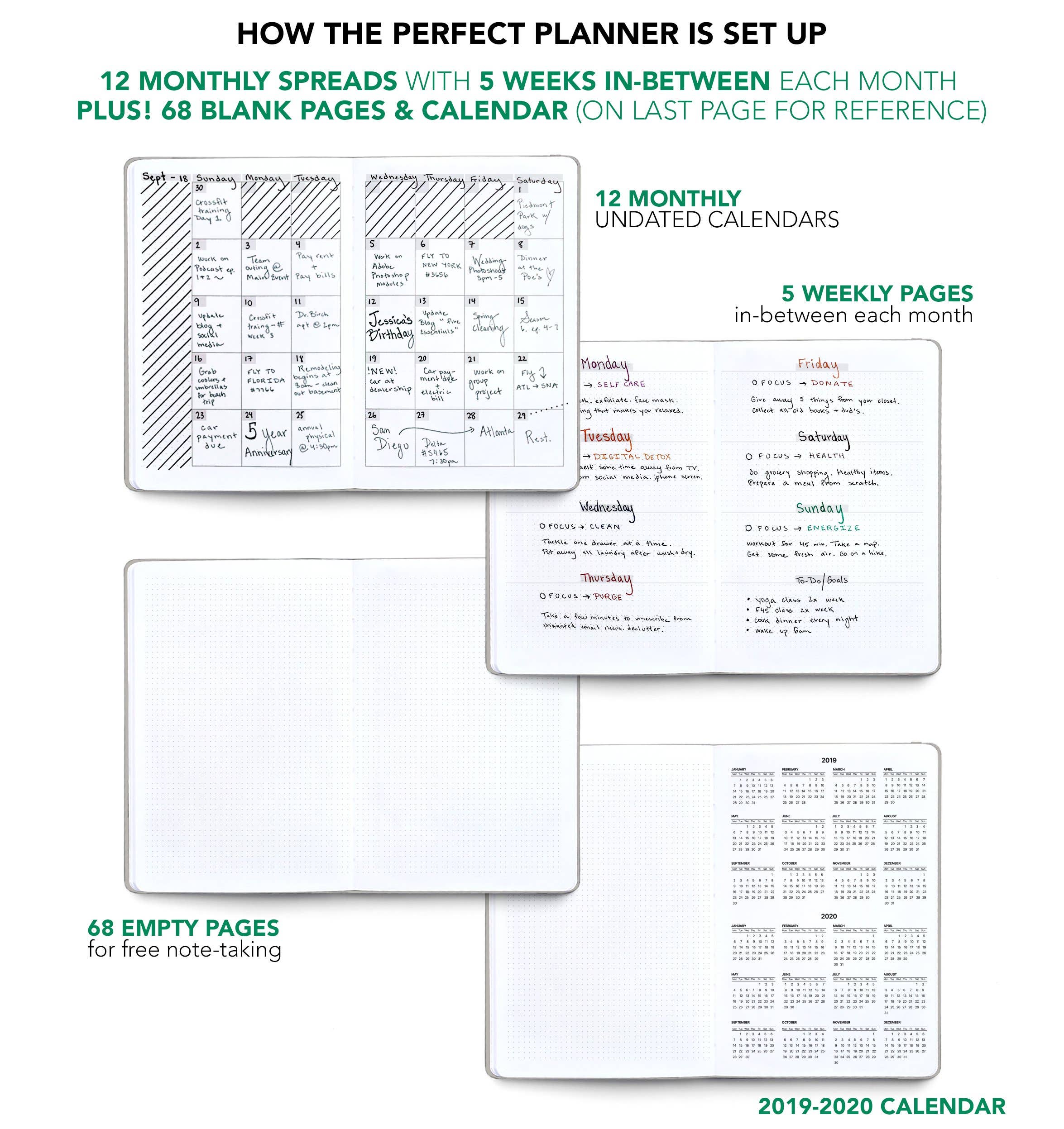 Bullet Keeper - Wholesale Planner - Perfect Planner - Monthly & Weekly9