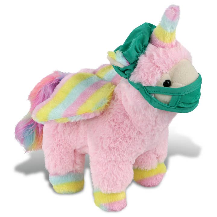 Cota Global - Wholesale Stuffed/Plush Toy - Kids & Baby - Plush Doctor - Super Soft Plush - Pink Flying Llamacorn