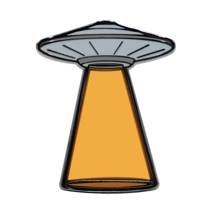 UFO-kavajnål - orange för wholesale av Kingpinz