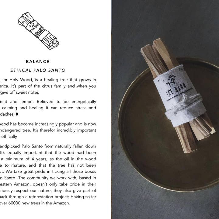 THE BARN – wholesale Sage bundle – RETAIL START BOX (mayan copal, palo santo + prairie sage)5