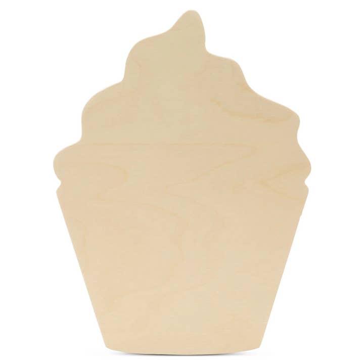 Découpe à cupcake en bois de 12 po pour la vente par Woodpeckers Crafts