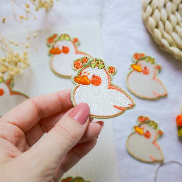 Embroidery Patch - DuckyxFroggo for wholesale by BlossomBujo Store