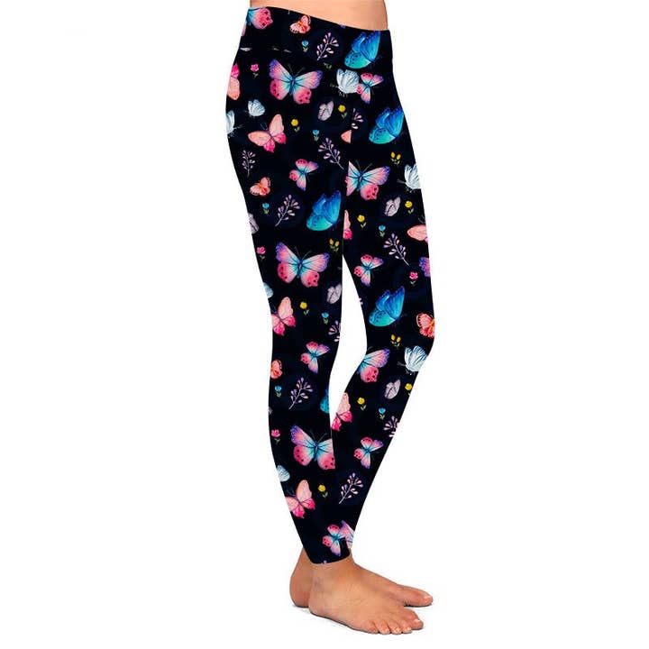 My Legging Company - Vendita all'ingrosso Leggings - Donna - Leggings farfalla3