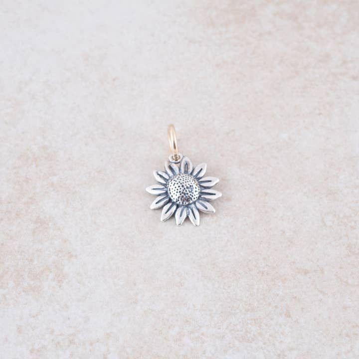 Sunflower Pendant for wholesale by Holly Lane Christian Jewelry