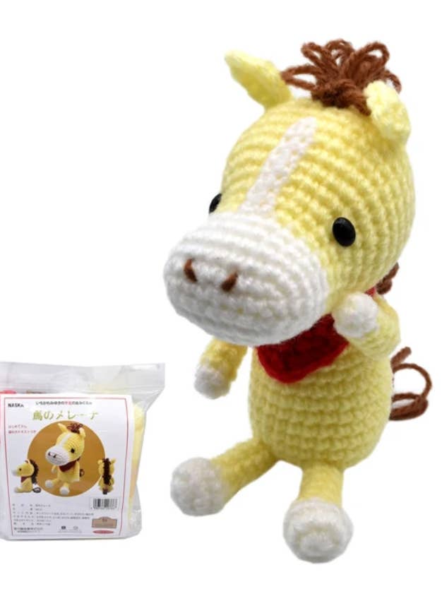 Limitierte Edition Pferd Amigurumi Kit | 2026 Sternzeichen Pferd für den Großhandel von 「FUNJI」In Japan