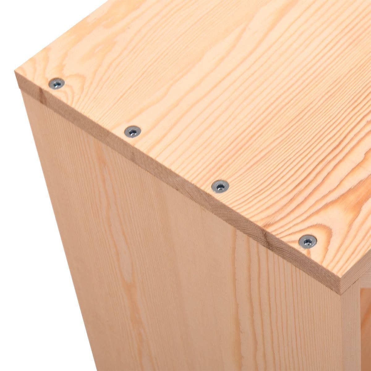 Burlywood Modulares Weinregal aus Massivholz für 24 Flaschen, Burlywood für den Großhandel auf Faire6