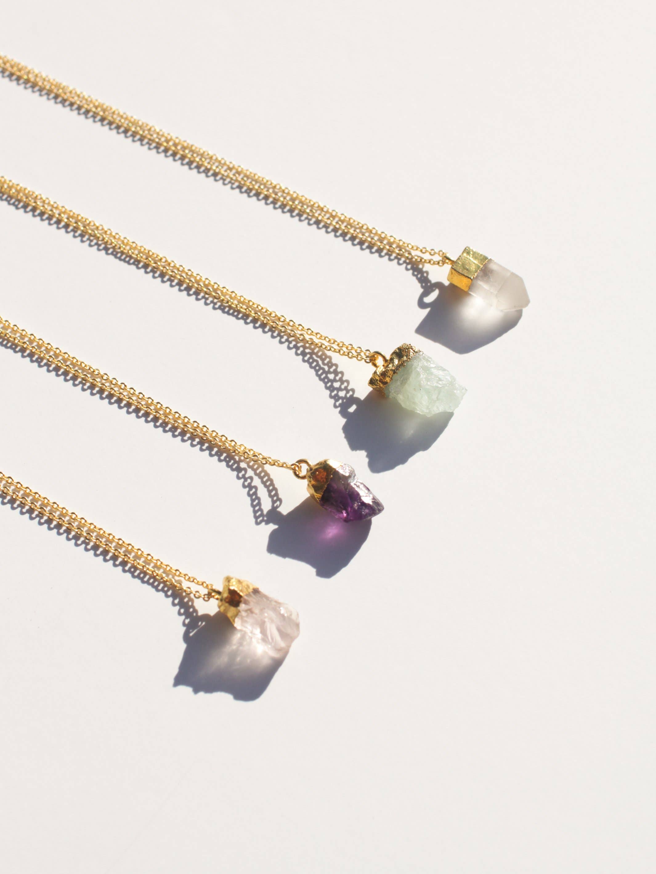 Rover & Kin - Wholesale Pendant/Charm Necklace - Raw Gemstone Necklace9