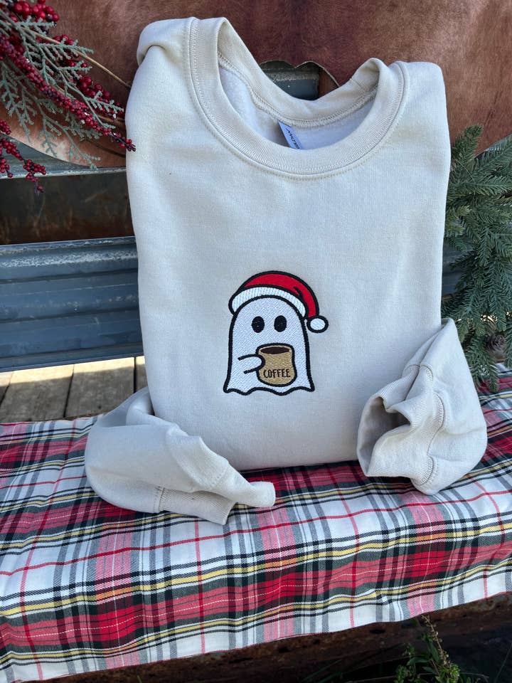 Boos & Brews Christmas Crewneck Sweatshirt for wholesale by Lhite Graphics