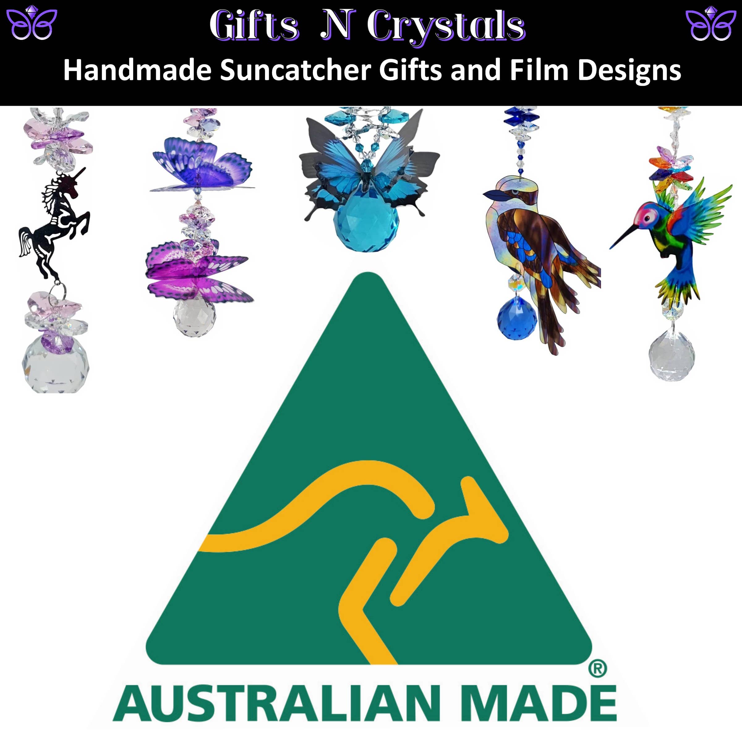Gifts N Crystals - Wholesale Suncatcher - Dragon Suncatchers- EXLG13