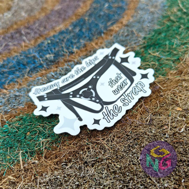 Gay Nerd Goods - Wholesale Sticker - Heavy Hips Sticker1